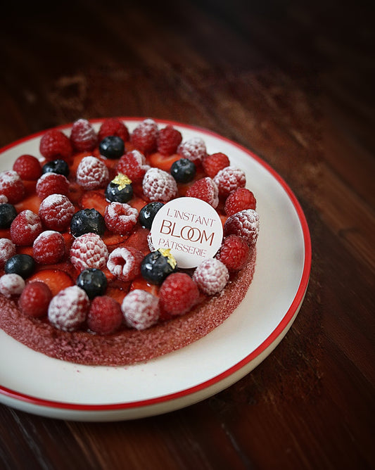 Tarte aux fruits rouges