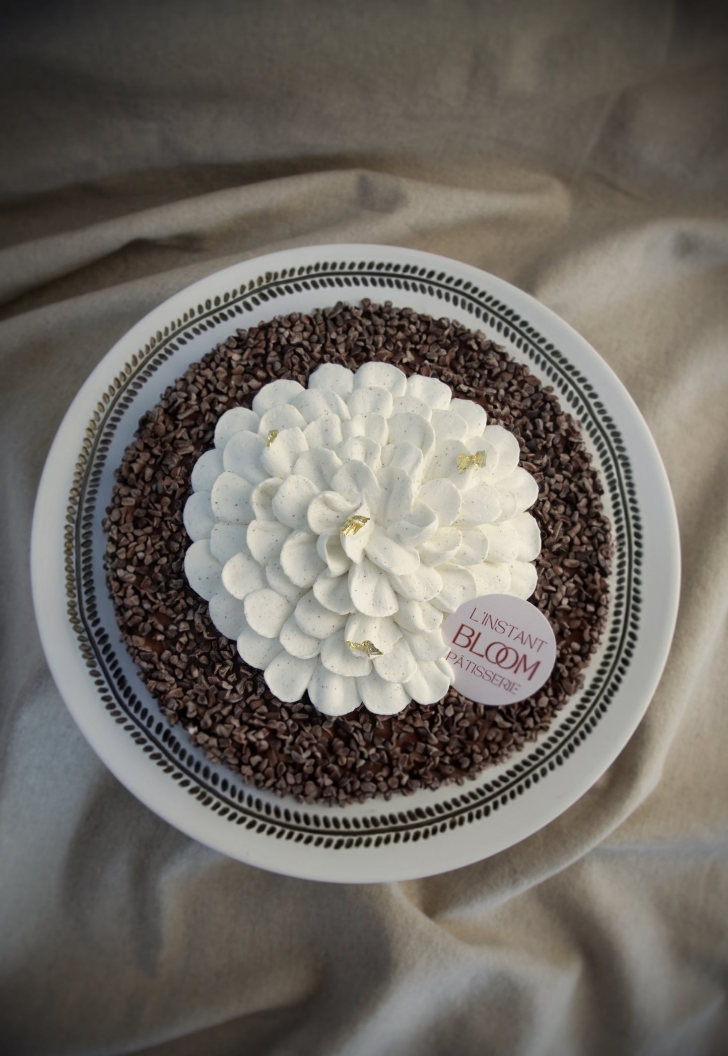 Tarte au chocolat noir 70 % cacao