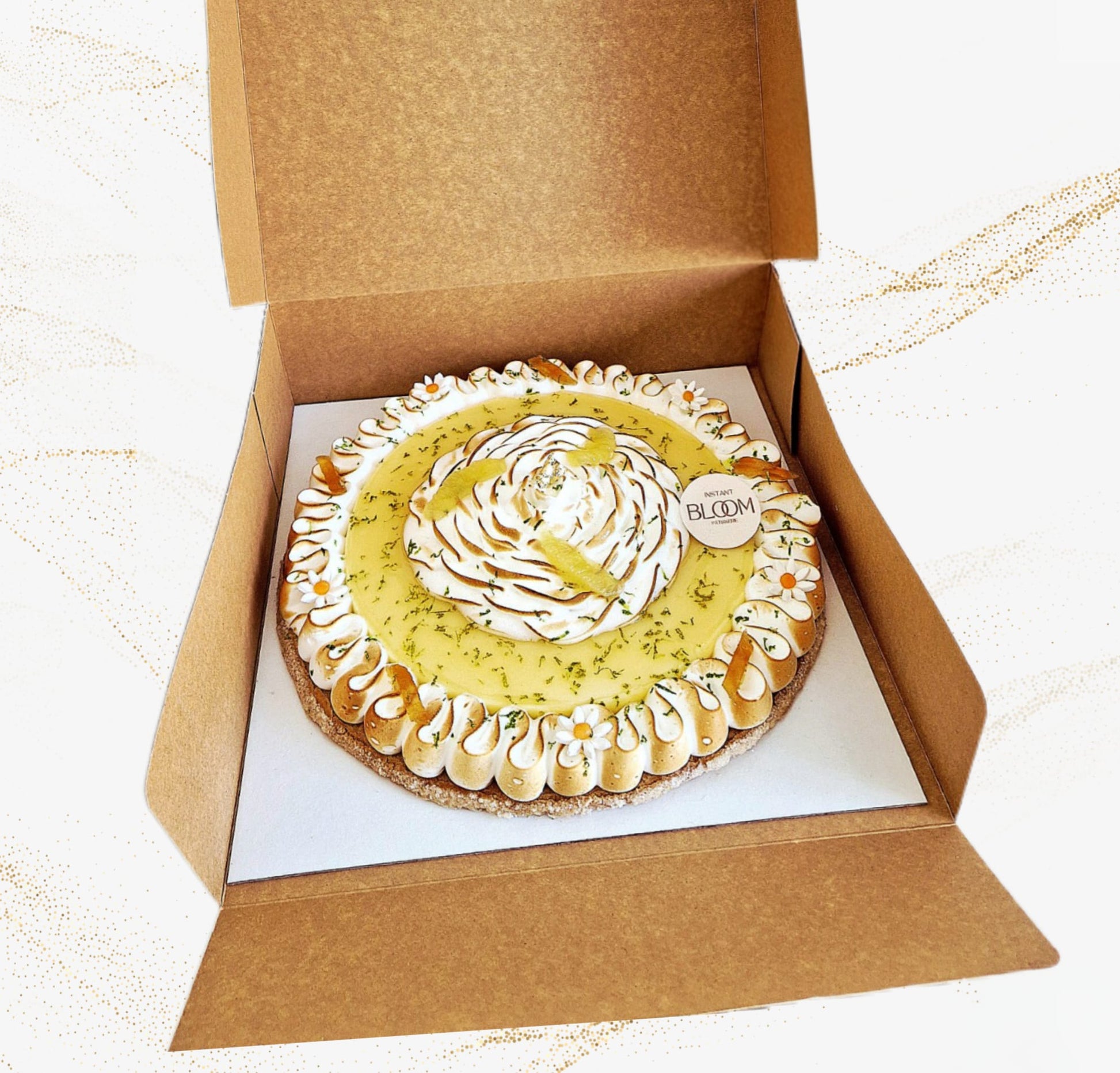 Tarte au Citron Meringuée - Livraison Paris 13, 14, 15, 16 & Malakoff, Montrouge, Vanves, Saint Maur, Vincennes, Neuilly/seine