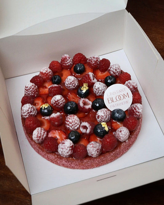 Tarte aux fruits rouges