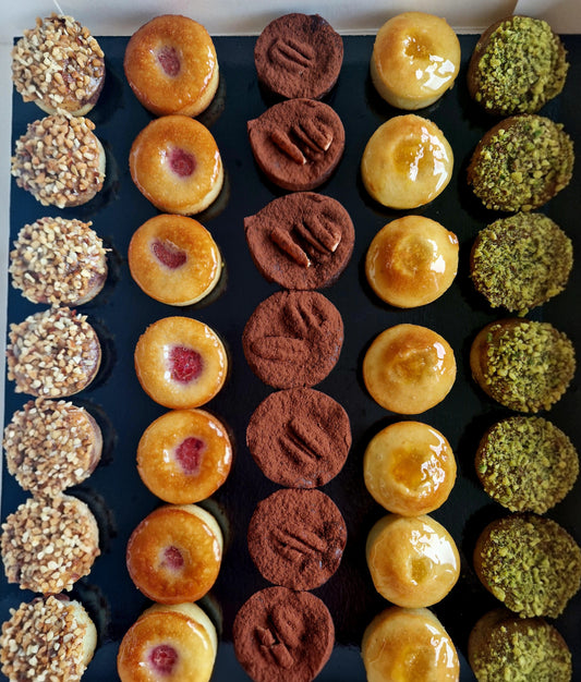 Plateau de 35 mignardises de voyage