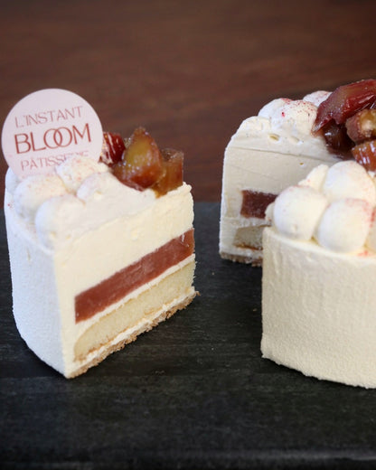 Entremets Rhubarbe Yaourt