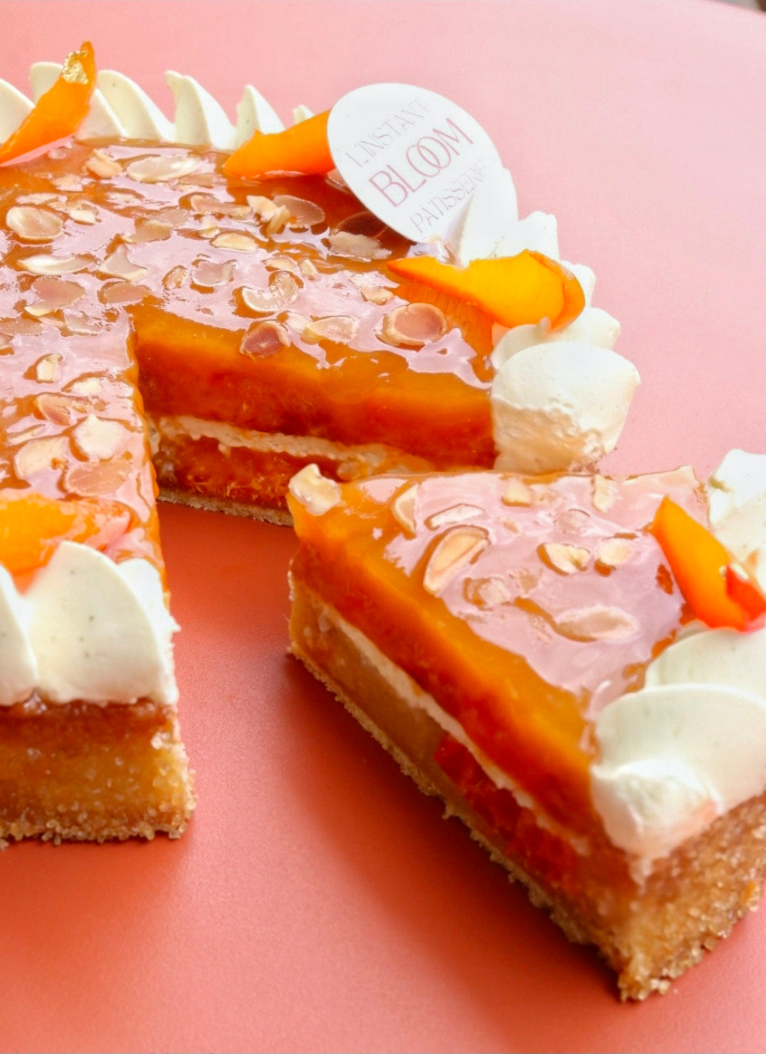 Tarte abricot verveine